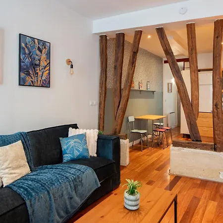 Appartamento Designer And Stylish Flat In Vibrant Belleville Neighborhood Near The Metro Parigi